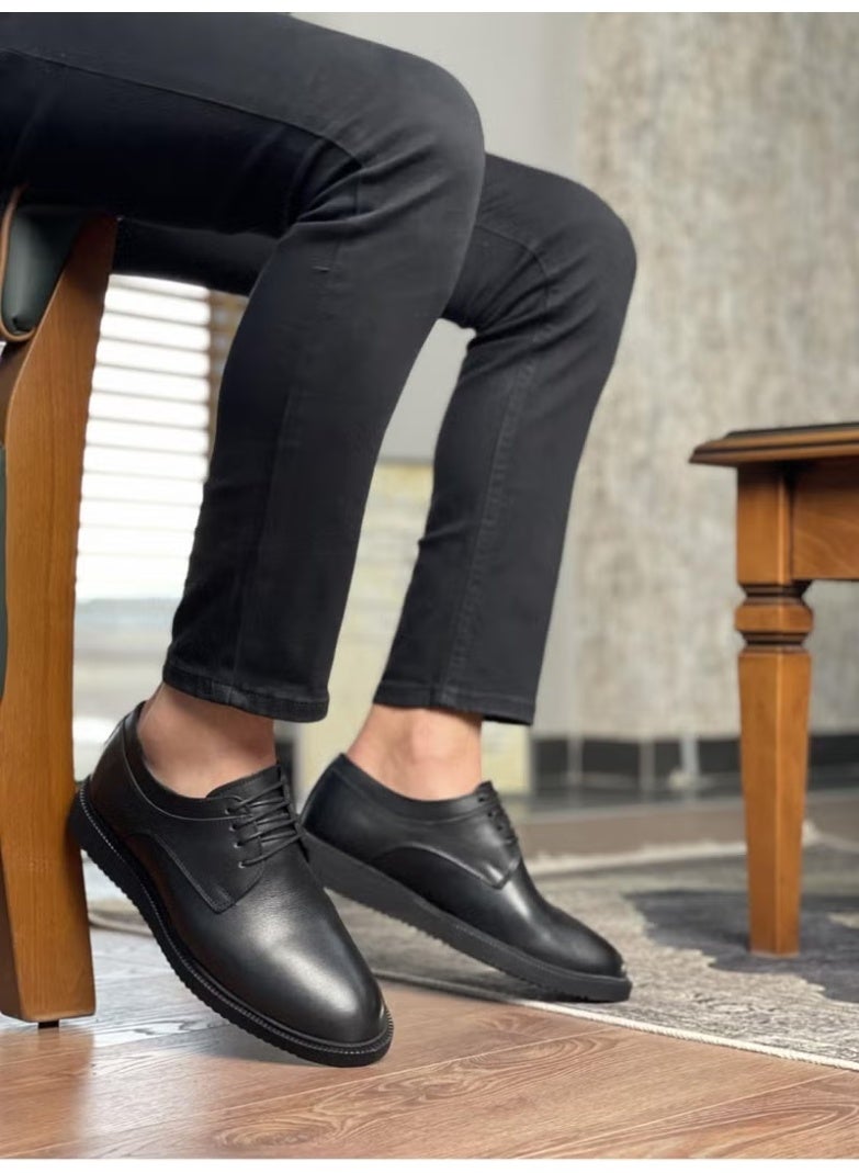 muggo Marcel Guaranteed Men's Daily Classic Genuine Leather Casual Shoes - Image 3